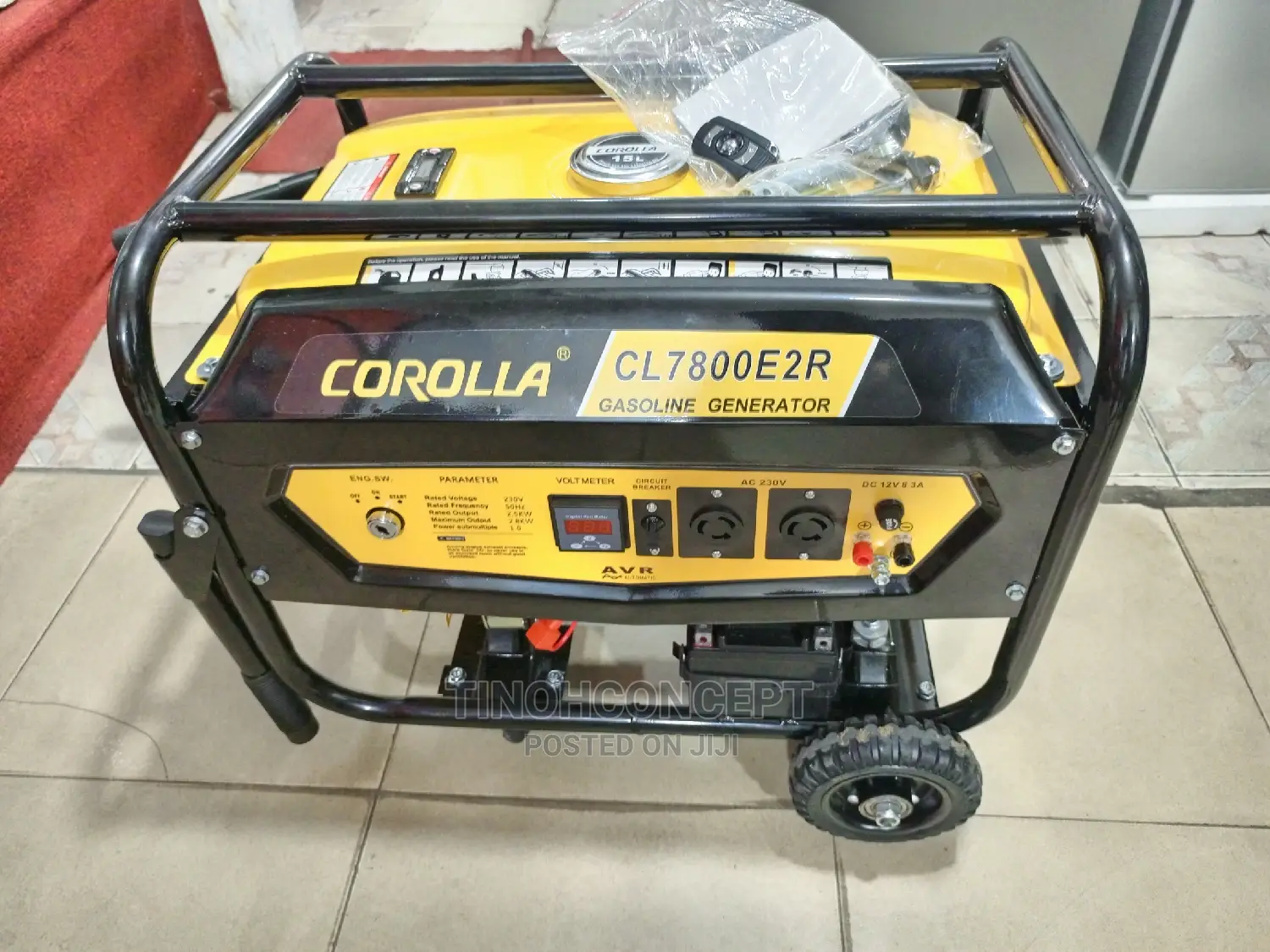 Corolla Generator 3.5 KVA With Remote Control
