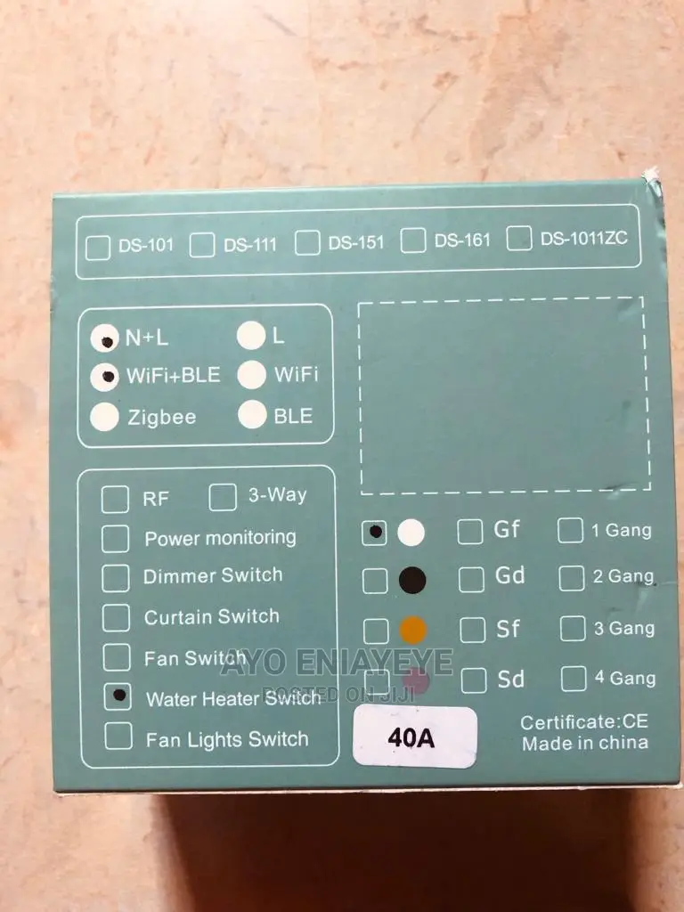 AC Smart Home Switch for Home and Hotel