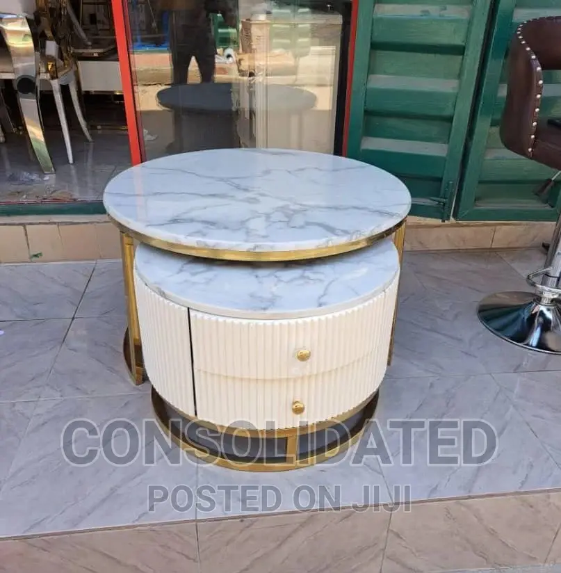 Unique Marble Centre Table Set