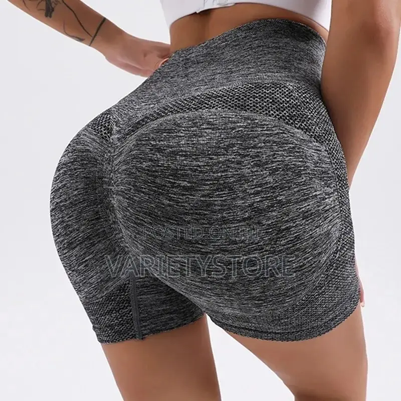 Women Yoga Shorts High Waist Workout Shorts