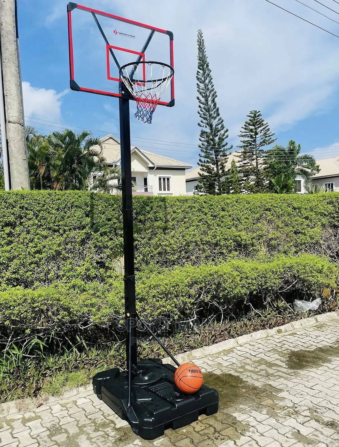 Outdoor New Fiber Basketball Stand
