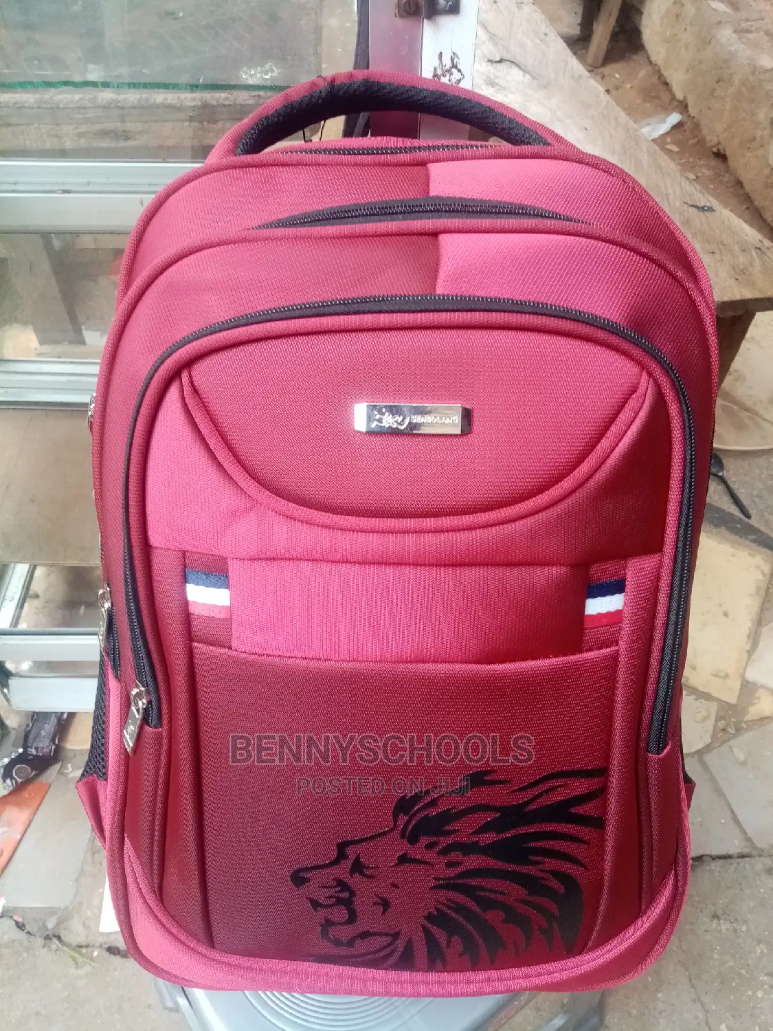 Tiger Head Backpack and Laptop Bag