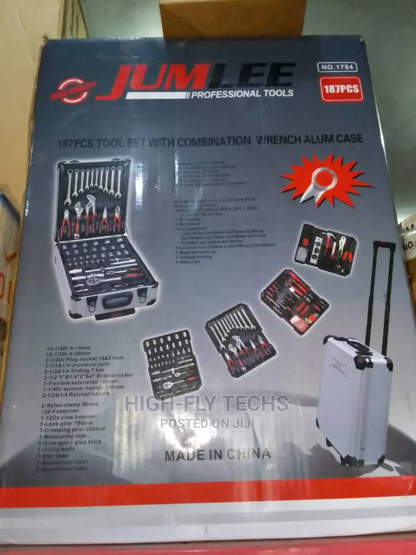 187pcs Jumlee Tools Box