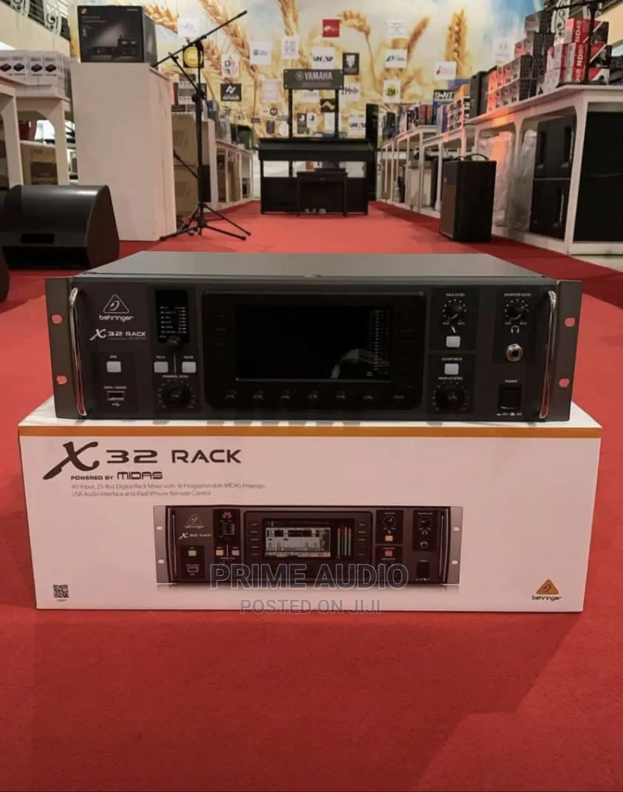 Behringer X32 Rack Digital Mixer Powered by Midas