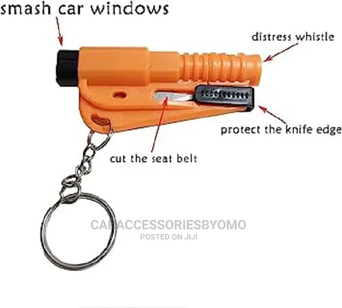 Window Breaker Key Ring Cutter Portable Glass Breaker