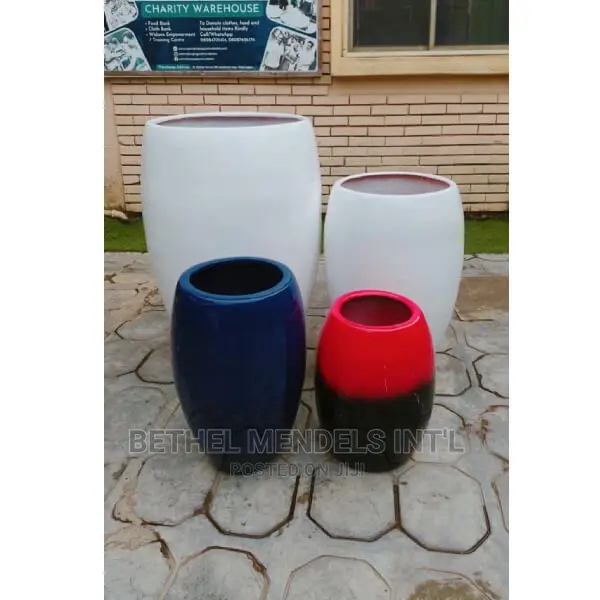 80cm Classic Fiberglass Flower Vase | Wholesale Available