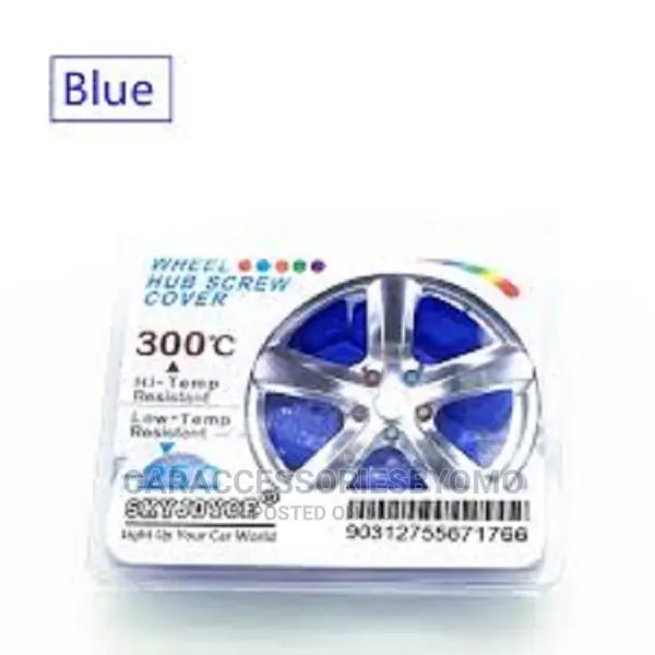 Silicone Hollow Tyre Car Wheel Hub Caps Screw Cover