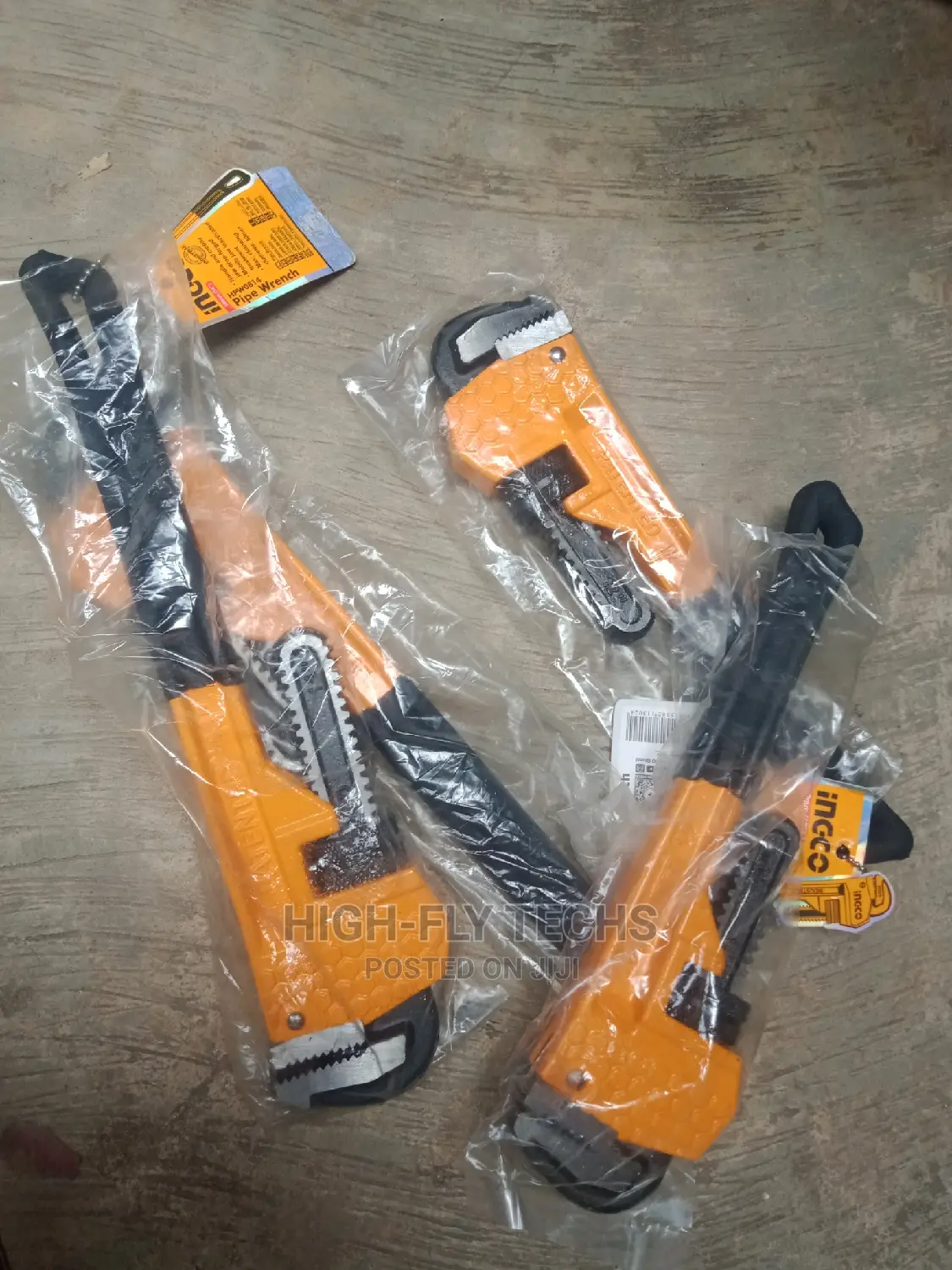 High Quality Ingco 350mm (14") Pipe Wrench