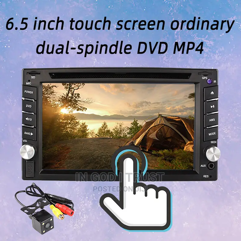 MP5 Player 2 Din Radio DVD/CD Player 7" Remote Control Car
