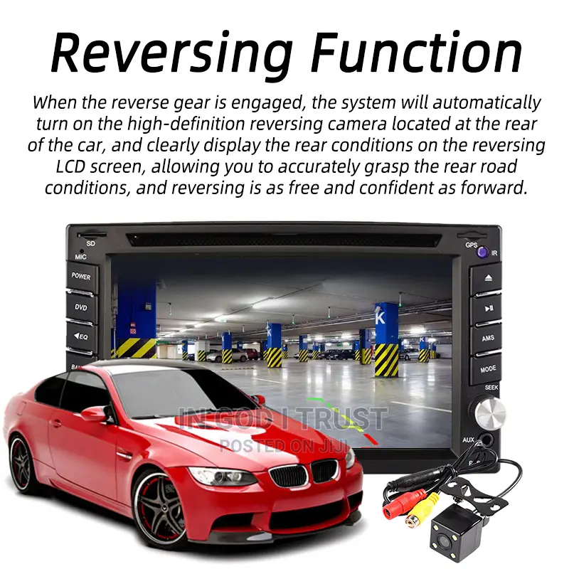 MP5 Player 2 Din Radio DVD/CD Player 7" Remote Control Car