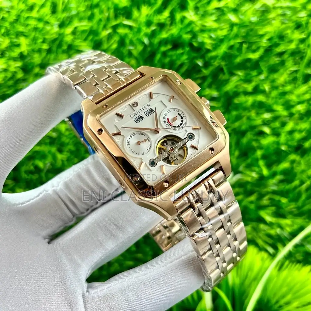 Cartier Men's Mechanical Wristwatch