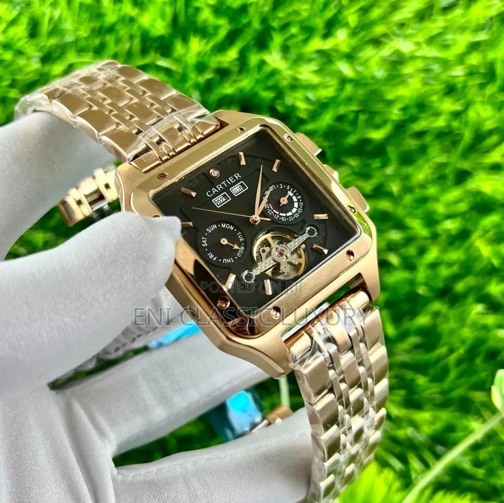 Cartier Men's Mechanical Wristwatch