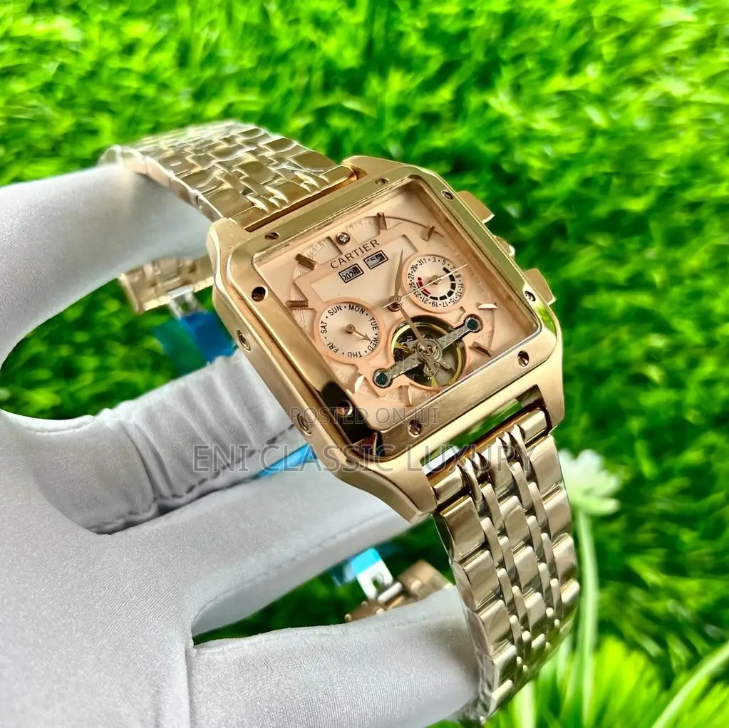 Cartier Men's Mechanical Wristwatch