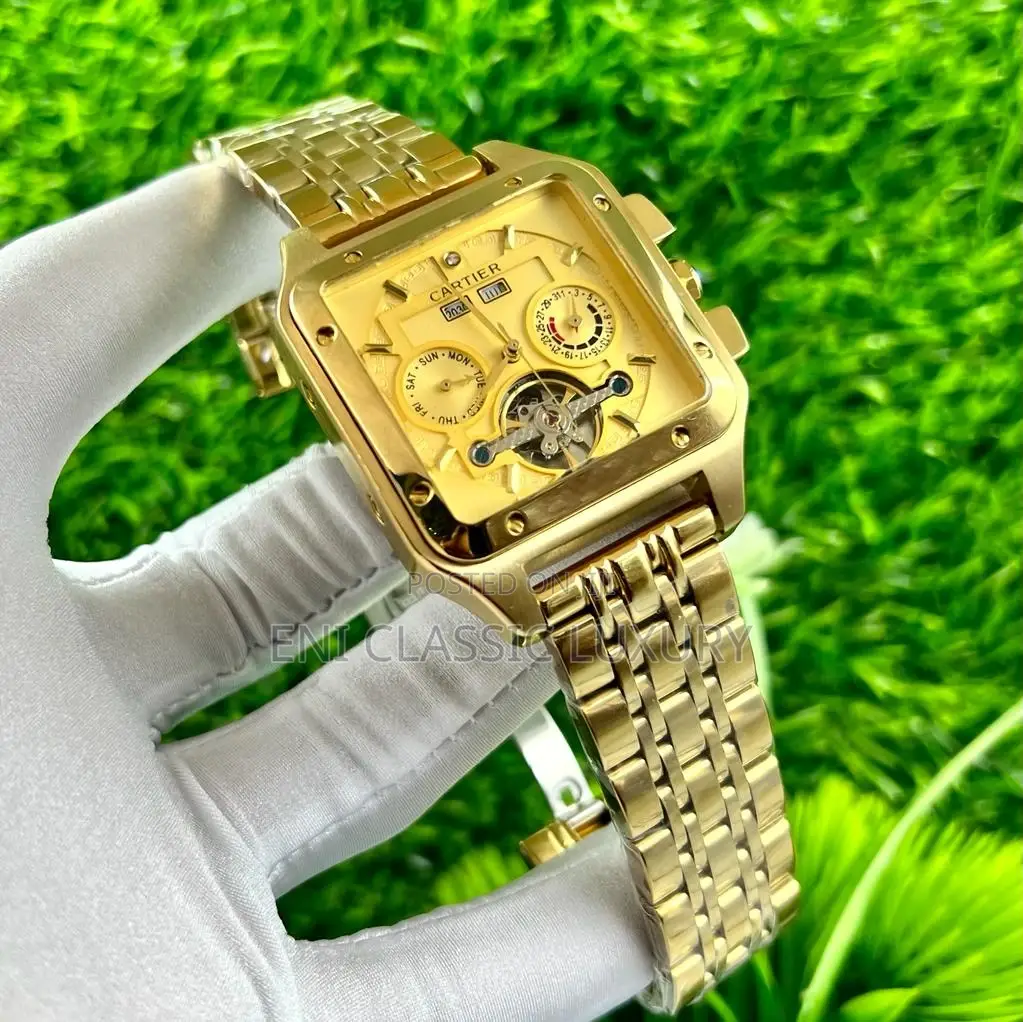 Cartier Men's Mechanical Wristwatch