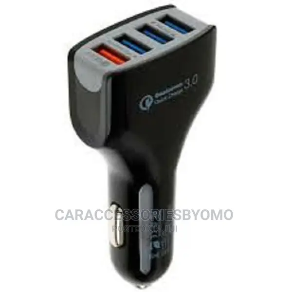 Generic Car Fast Charger 4-Port Usb Car Charger 7a Cigarette