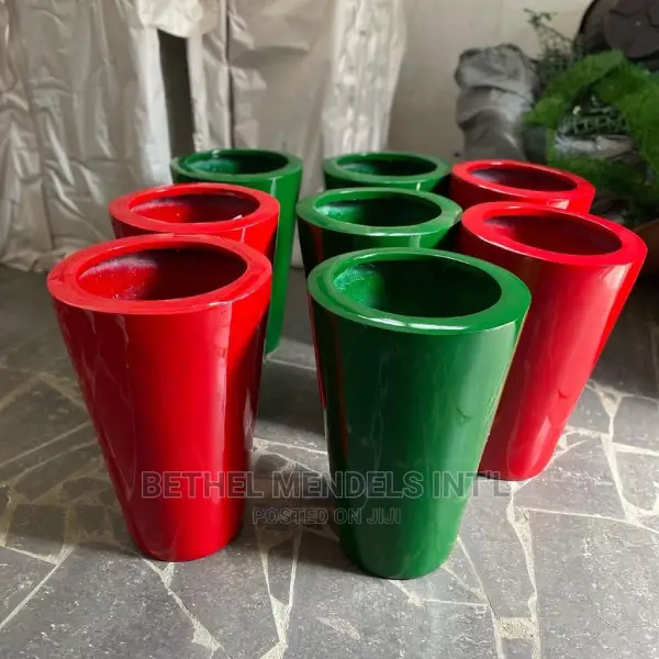 Wholesale of Cone Fiberglass Flower Vases in Ikeja Lagos