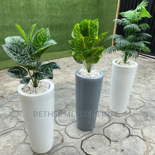 70cm Cone Fiberglass Flower Planters | Resellers Wanted