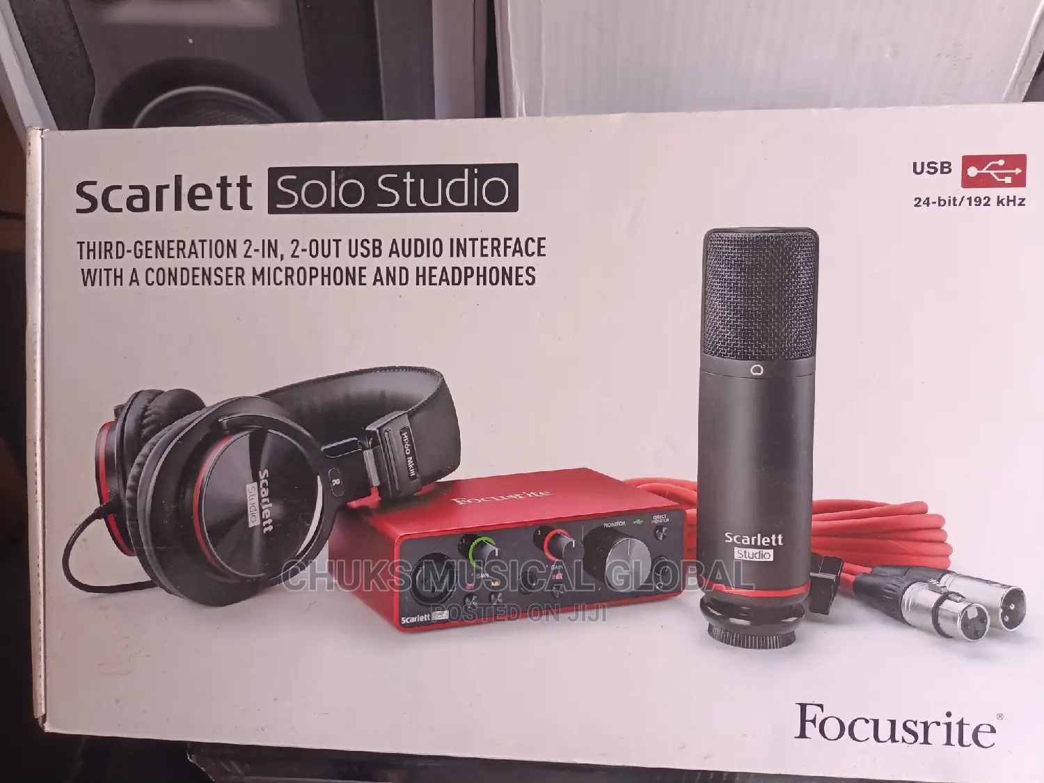 Scarlett-Solo -Studio Sound Card