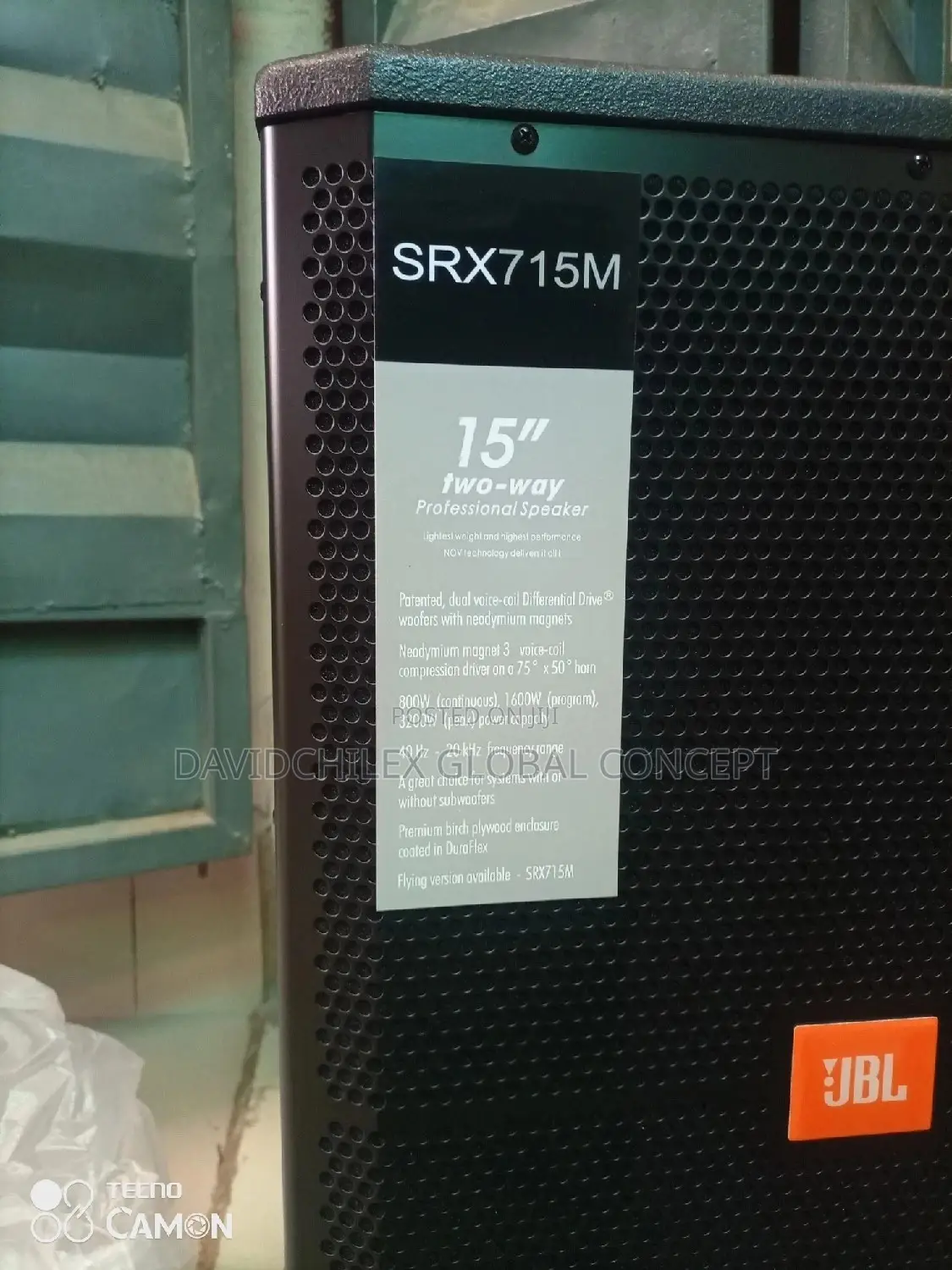 JBL I5inches Monitor Speaker