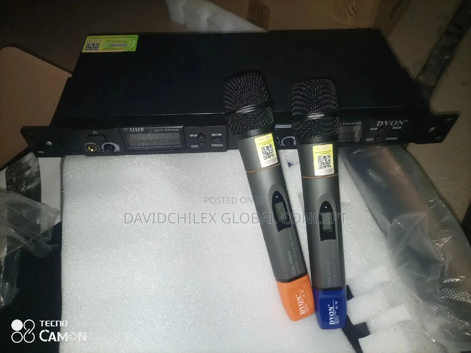 Dvon Act 9090u Wireless Microphone
