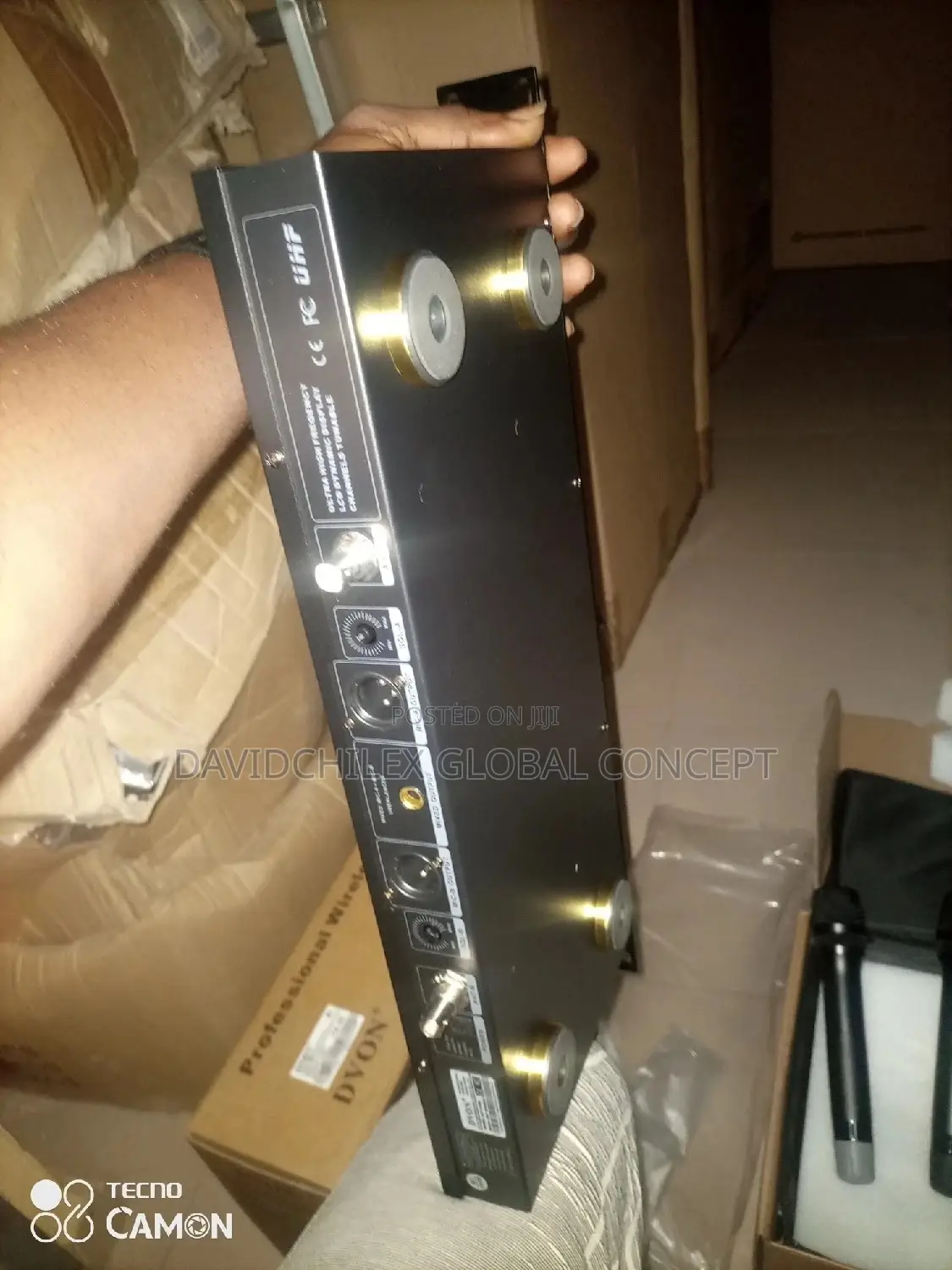 Dvon Act-9380 Wireless Microphone