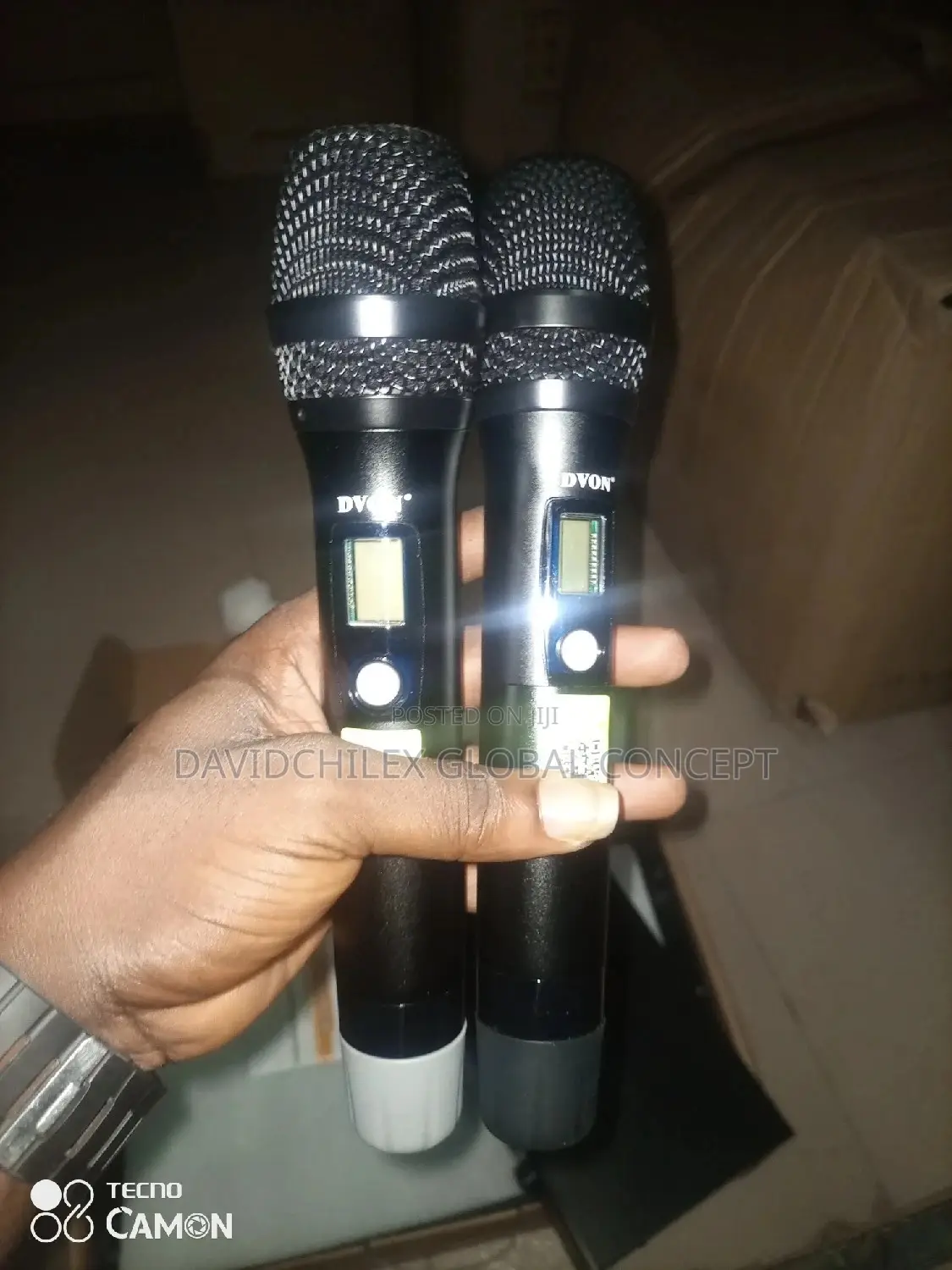 Dvon Act-9380 Wireless Microphone