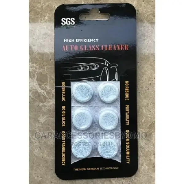 SGS Auto Glass Cleaner Tablet - 6pc