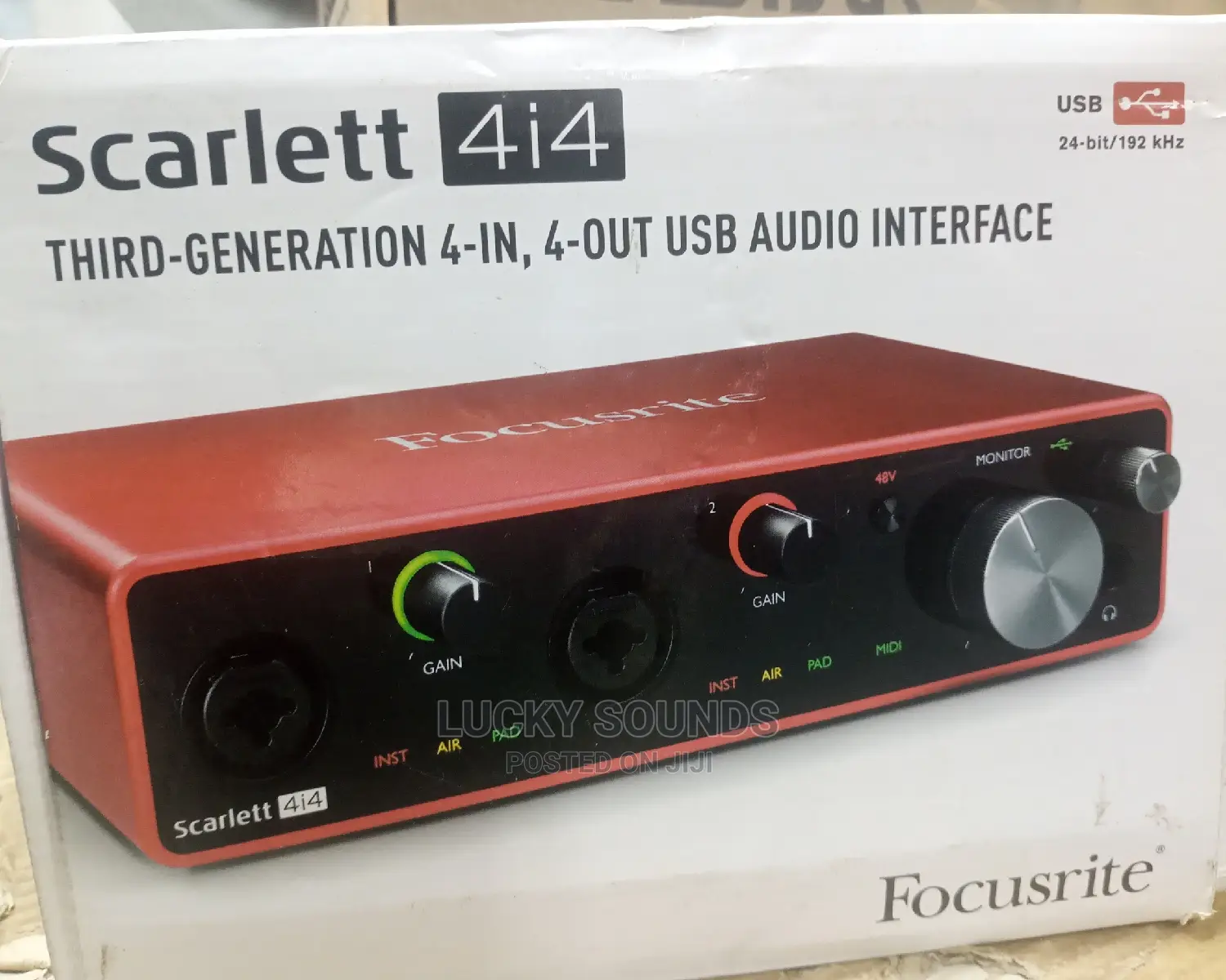 Scarlet 4i4