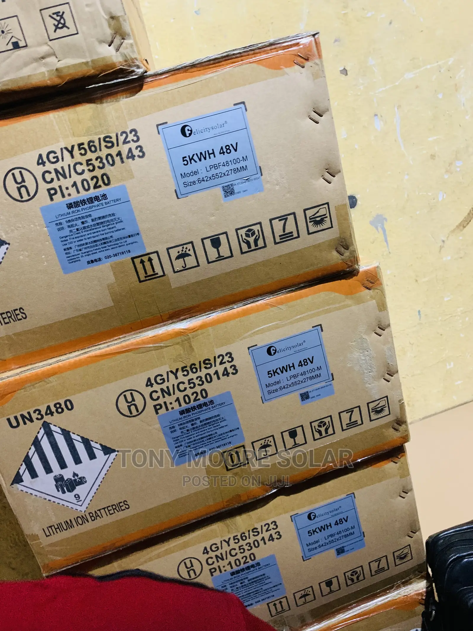 Lithium Battery Felicity 5kwh 48v