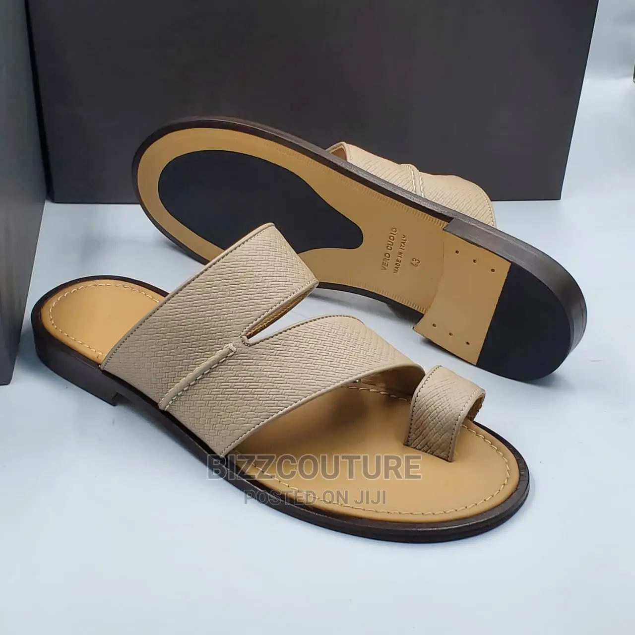 Original Italian GIANPIERONICOLA Slippers Available Instore