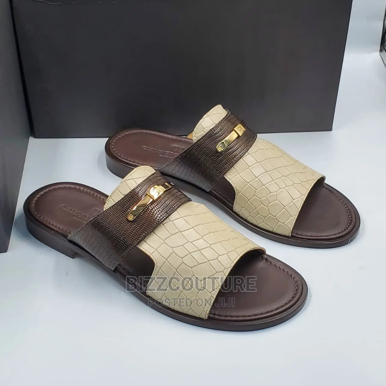 Original Italian GIANPIERONICOLA Slippers Available Instore