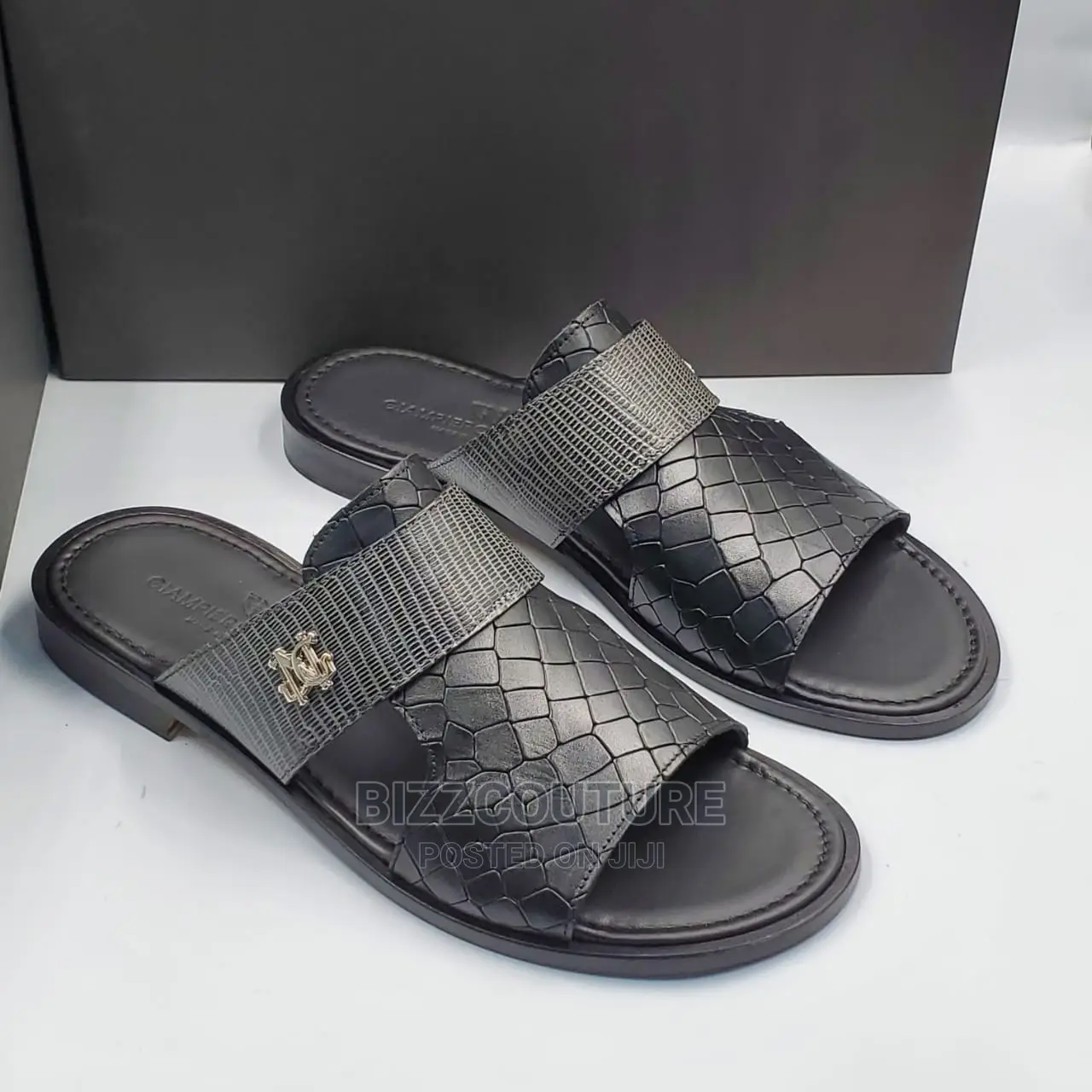 Original Italian GIANPIERONICOLA Slippers Available Instore