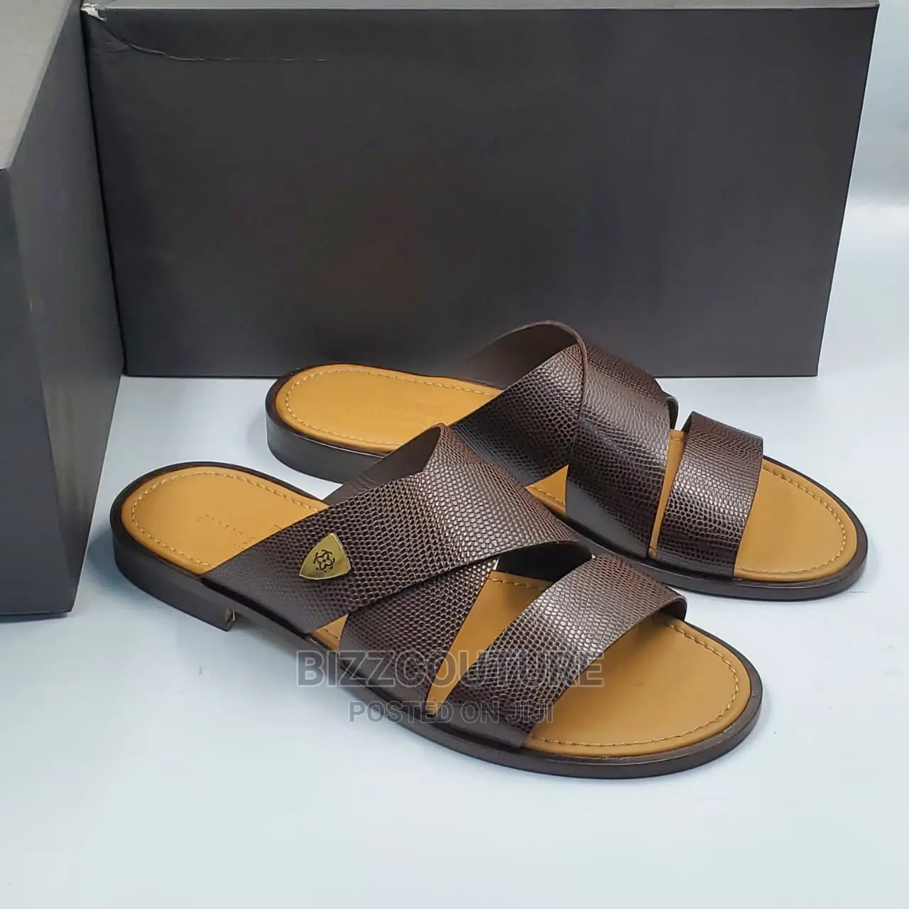Original Italian GIANPIERONICOLA Slippers Available Instore