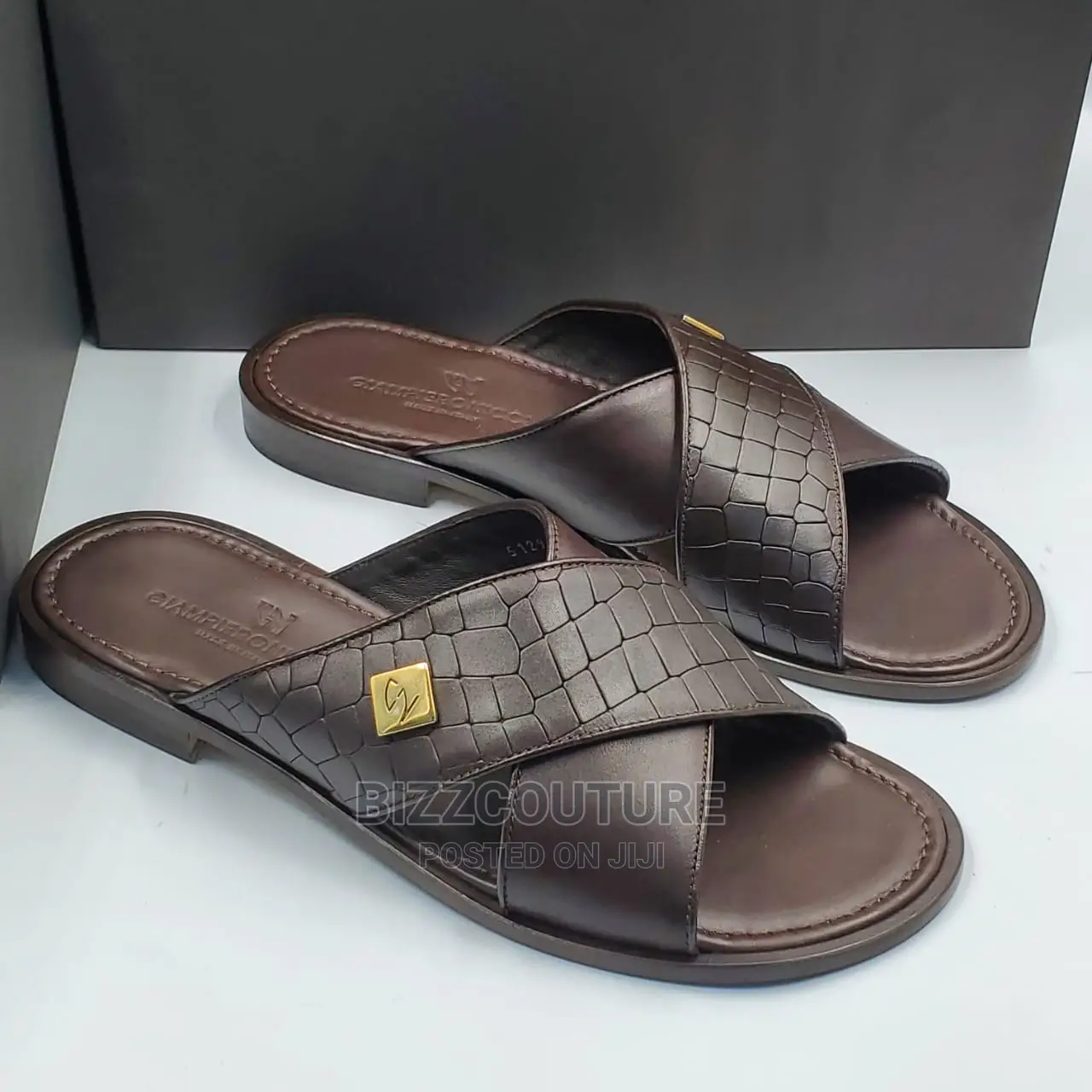 Original Italian GIANPIERONICOLA Slippers Available Instore