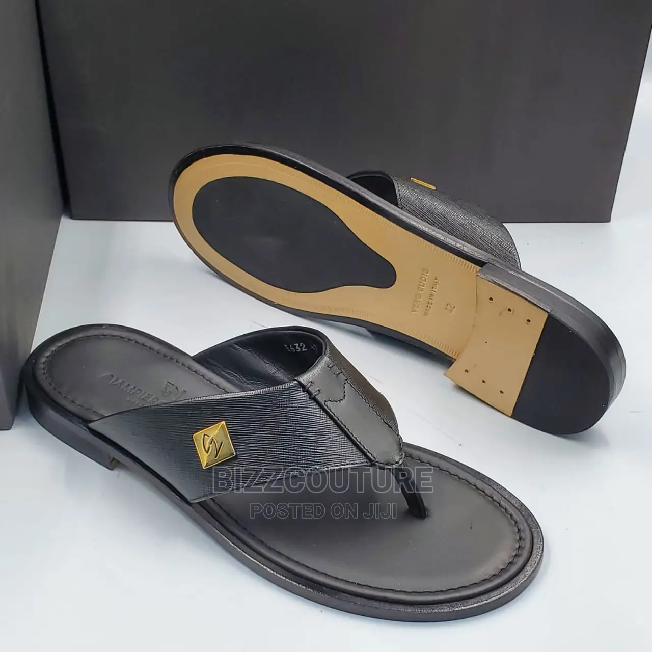 Original Italian GIANPIERONICOLA Slippers Available Instore