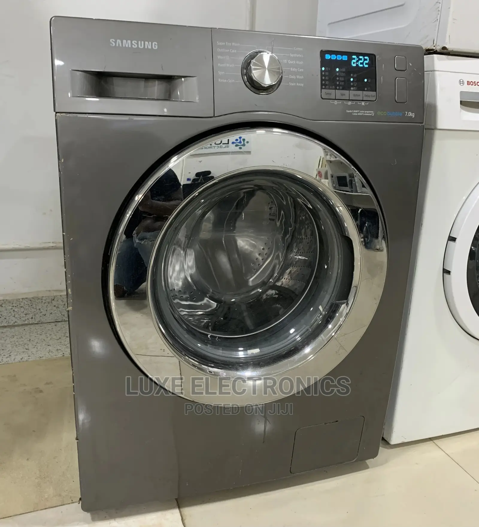 European Used 7kg Samsung Inverter Automatic Washing Maching