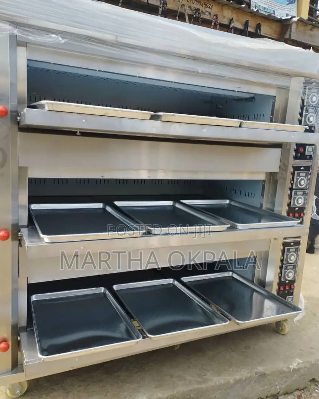 3 Deck 9 Tray Oven