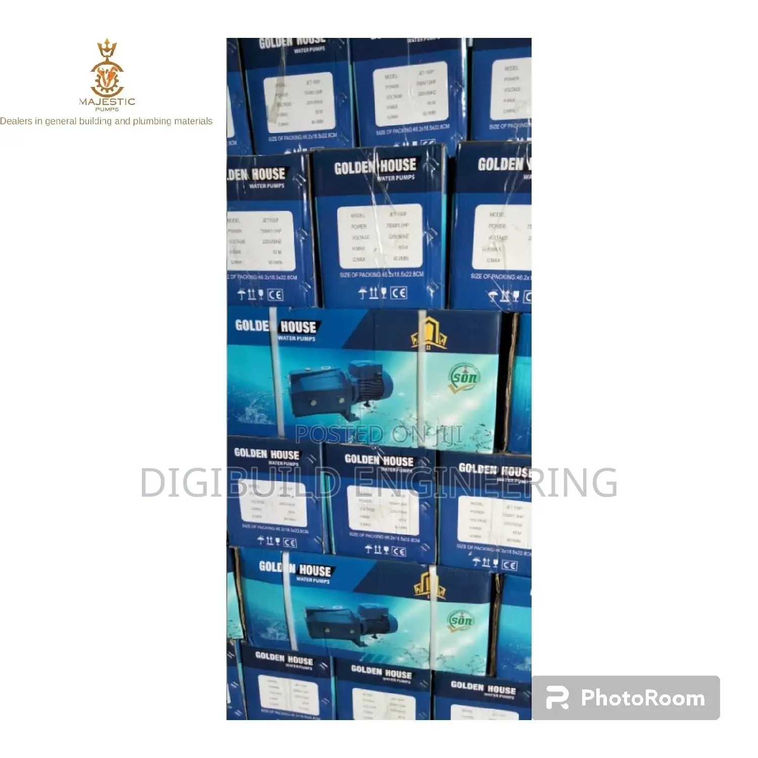 1hp Golden House Surface Water Pumping Machine