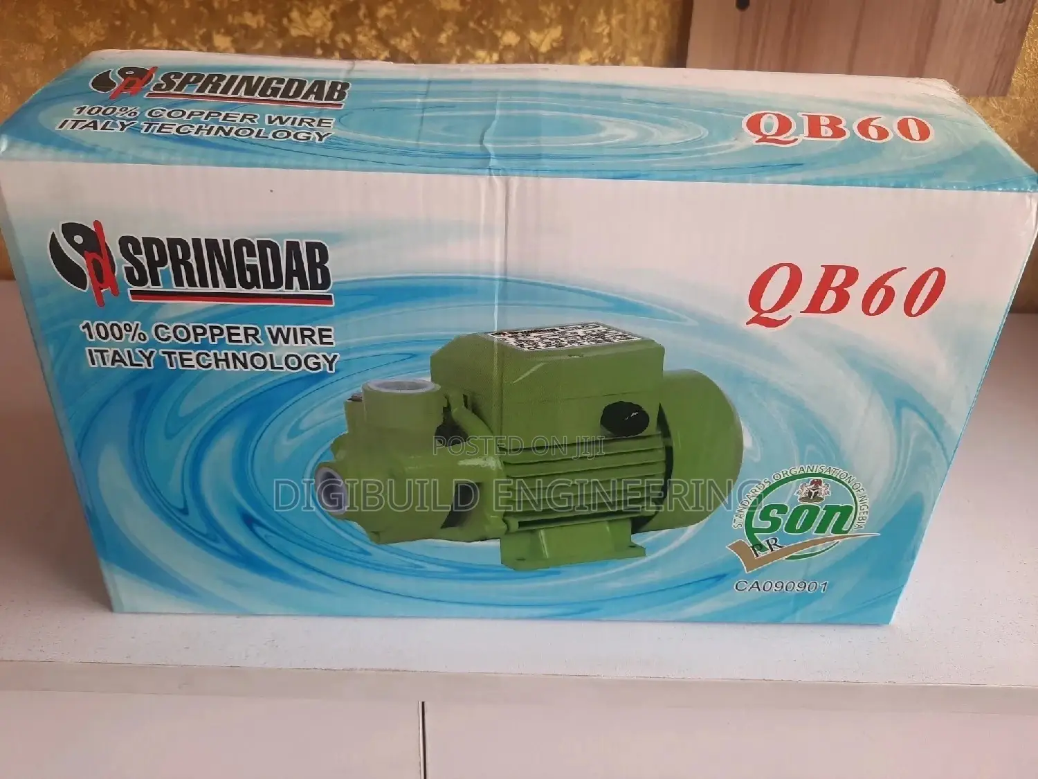 0.5hp Surface Water Pumping Machine