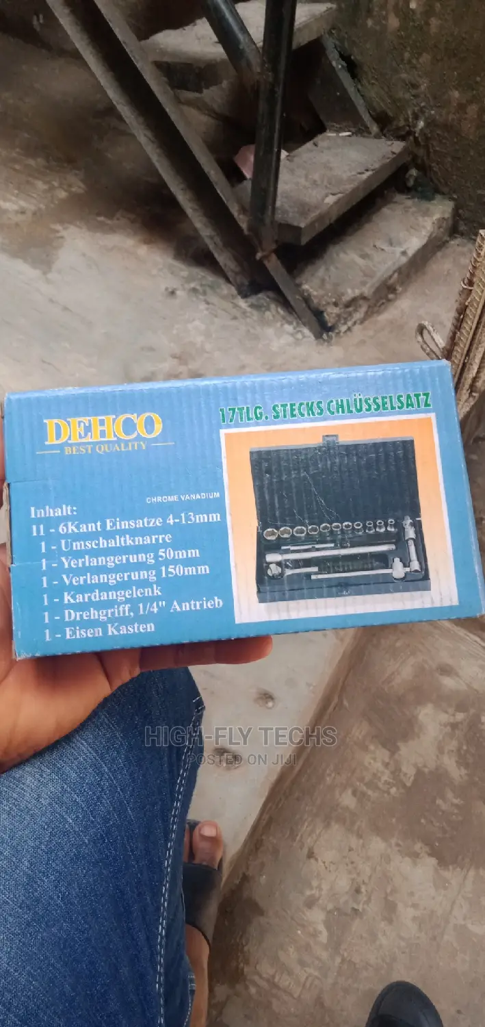 Dehco W. Germany 1/4 Socket Set