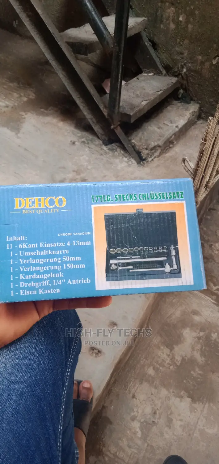 Dehco W. Germany 1/4 Socket Set