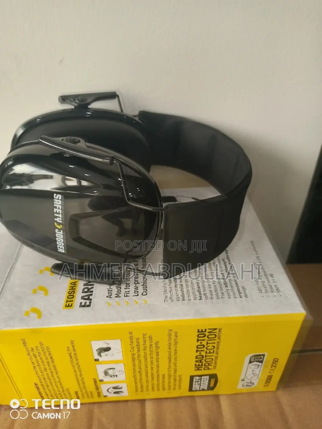 Safety Jogger Ear Muffs