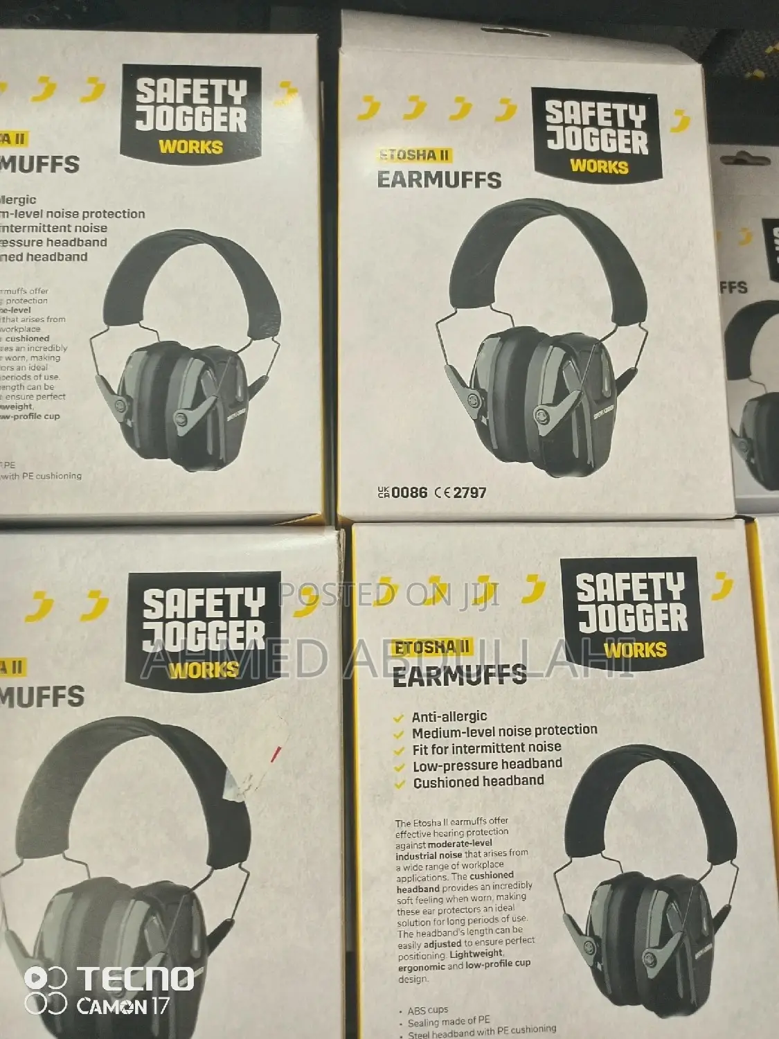 Safety Jogger Ear Muffs