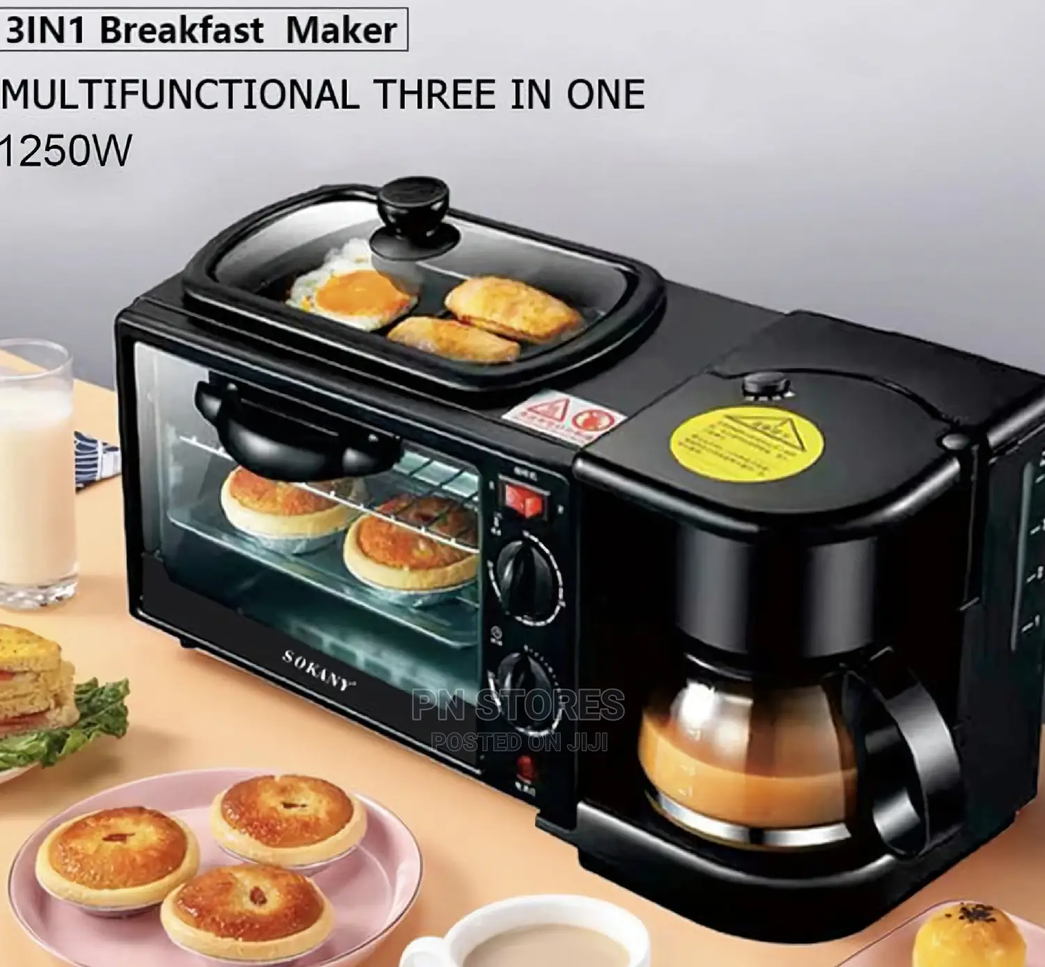 Sokany 3in1 Breakfast Maker