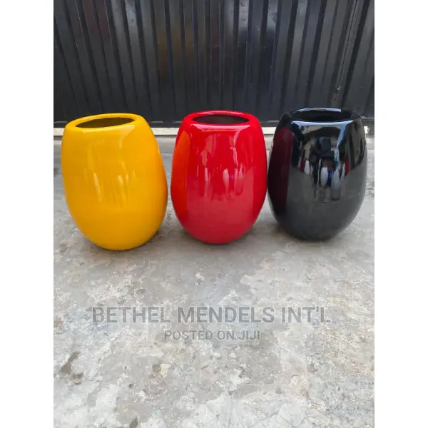 60cm Egg Classic Fiberglass Flower Planter | Bulk Sales