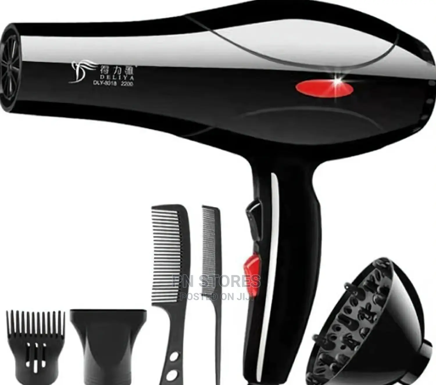 Professional Hair Dryer With Combs