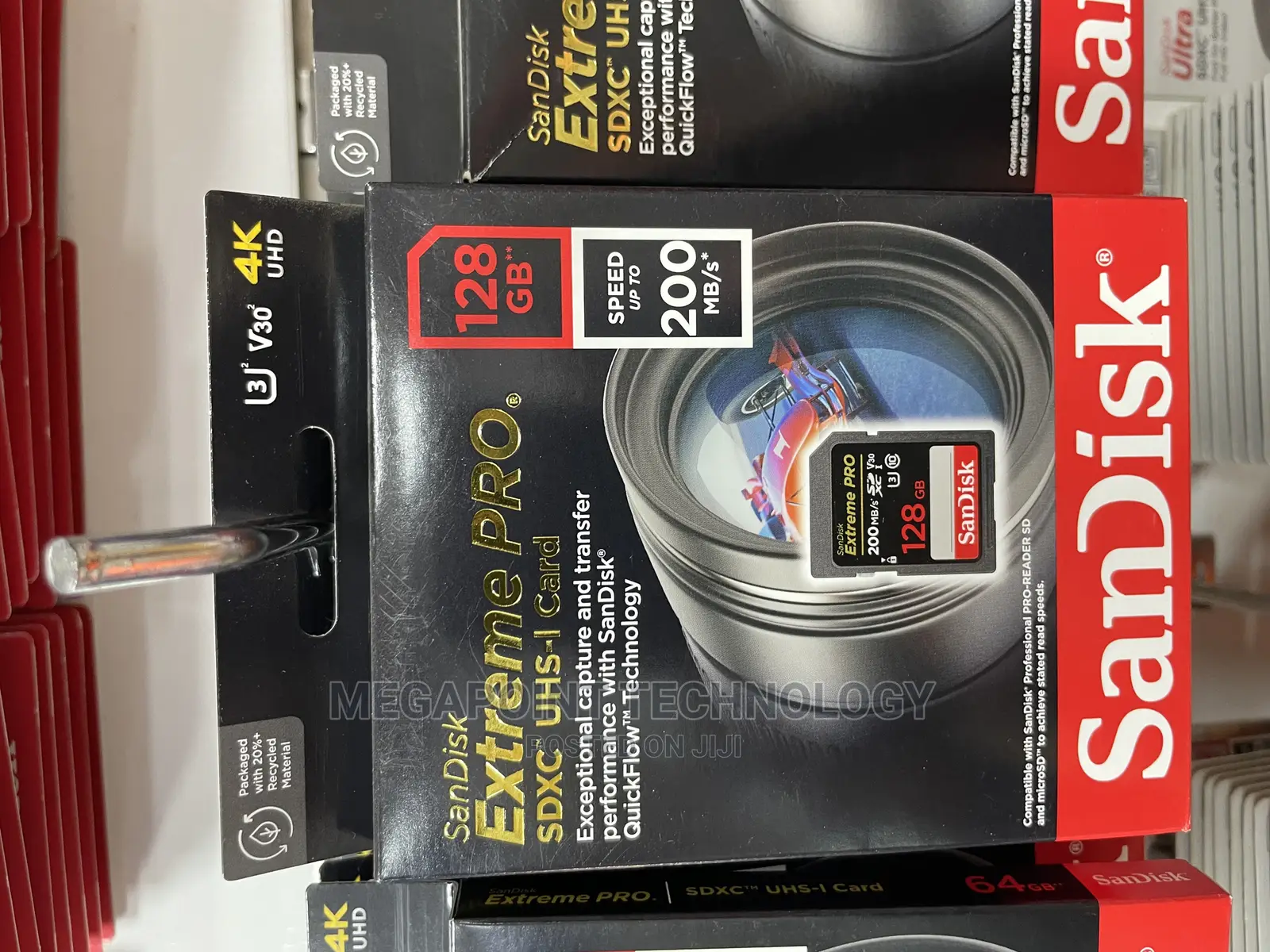 Sandisk 128gb Extreme Pro Sd Card