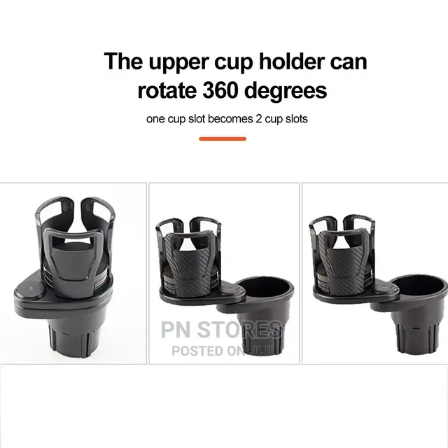 360° Shockproof Cup Holder for Cars