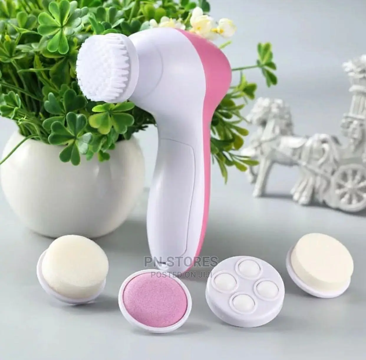 Deep Cleaning 5 in 1 Facial Pore Cleaner Skin Brush Rotating