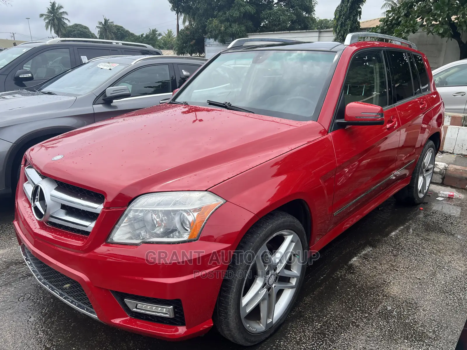 Mercedes-Benz GLK-Class 350 4MATIC 2010 Red